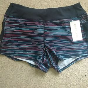 Athleta ready set go shorts